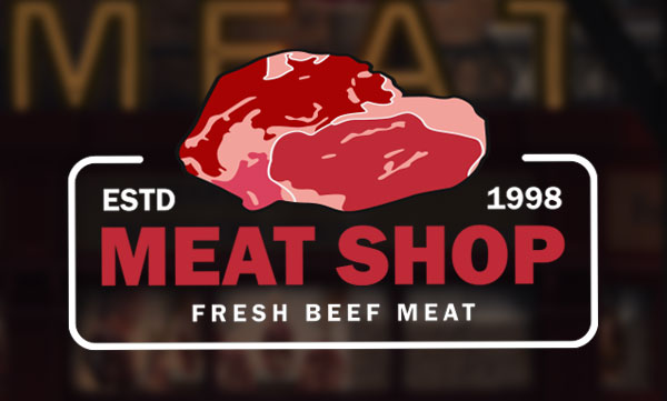 Meat Shop Logo Image