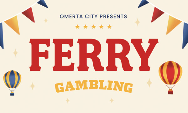 A gambling boat in the waters of Omerta City!